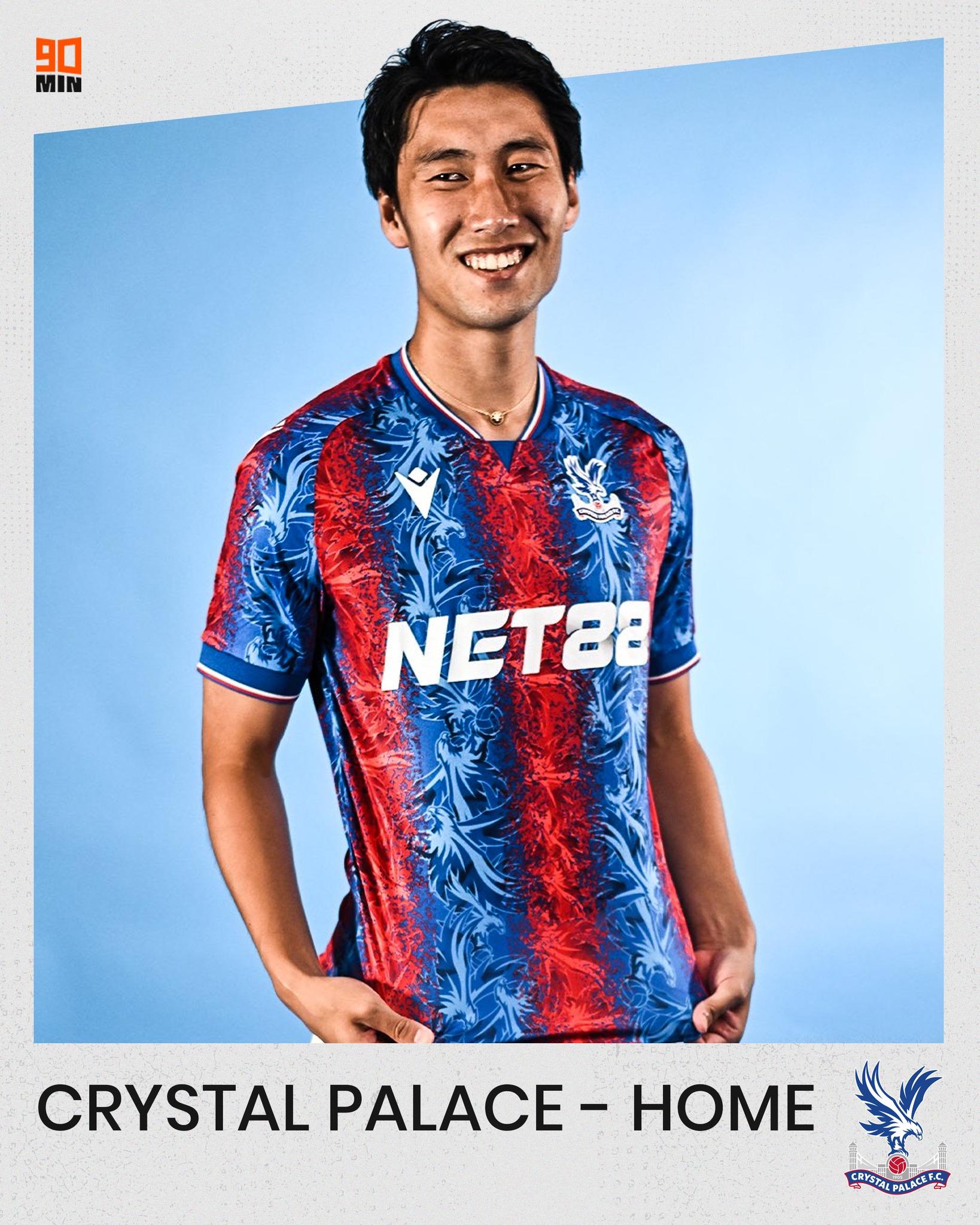 Crystal Palace 24/25 home kit