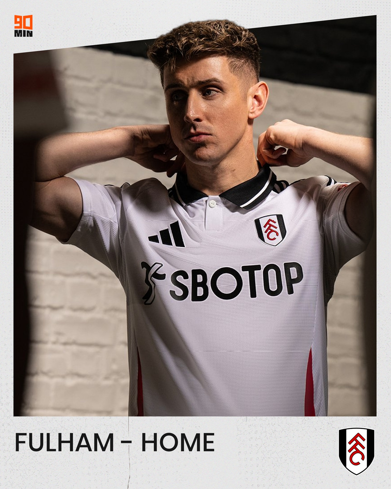 Fulham 24/25 home kit