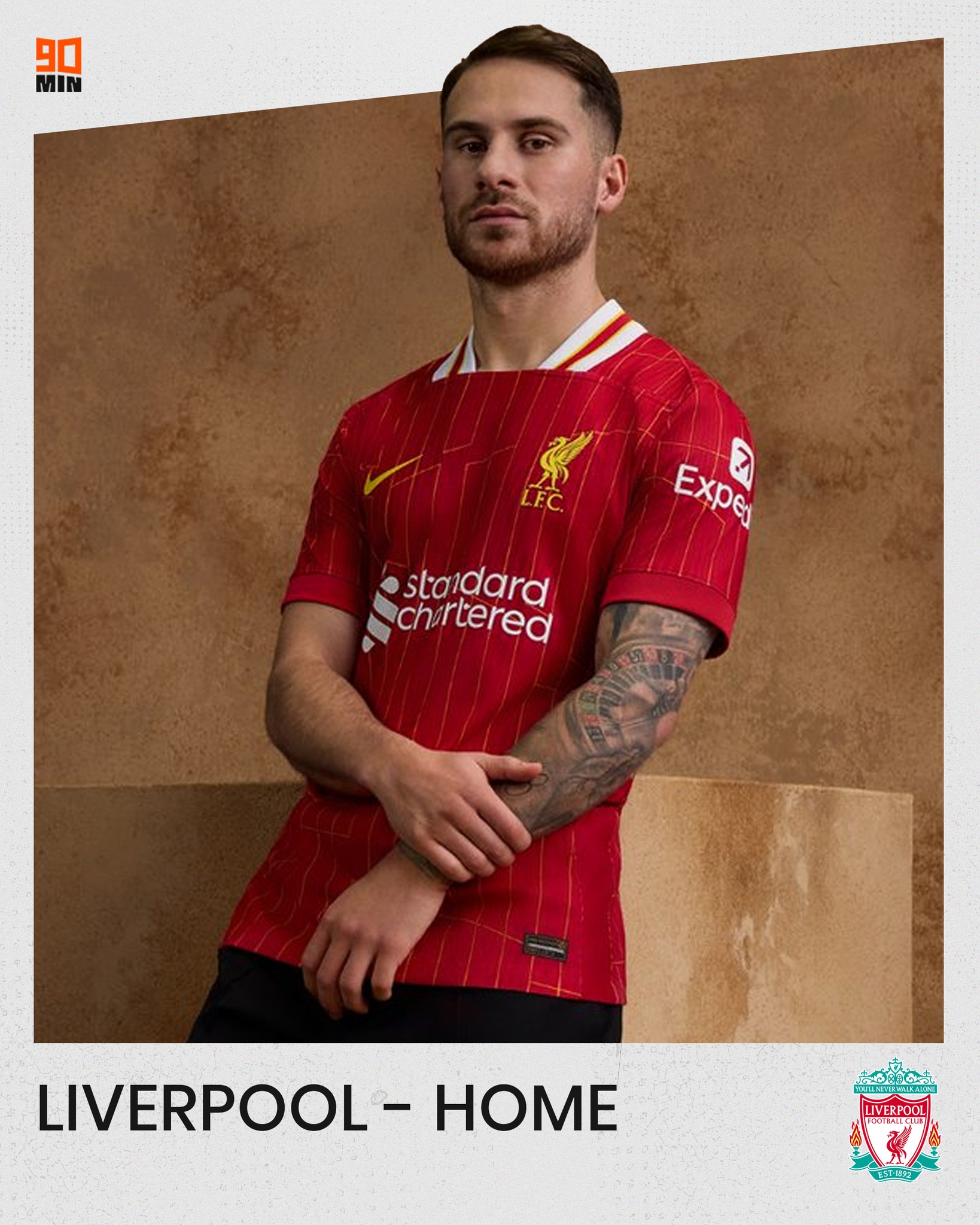 Liverpool 24/25 home kit