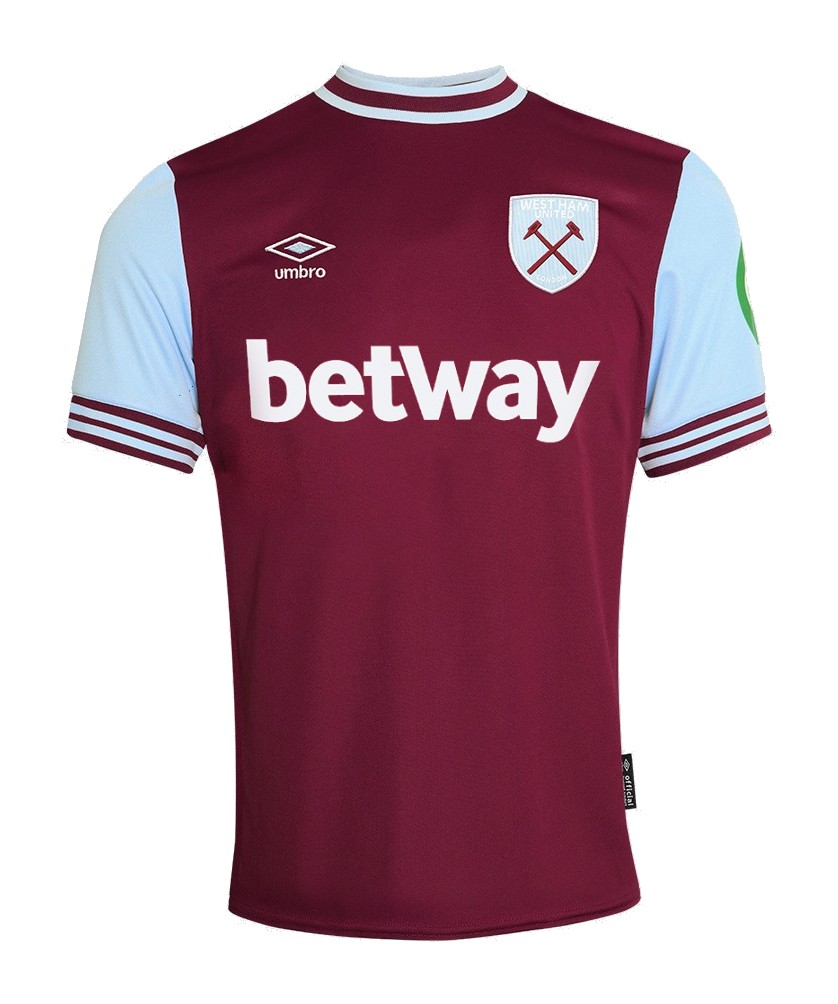 West Ham 24/25 home kit